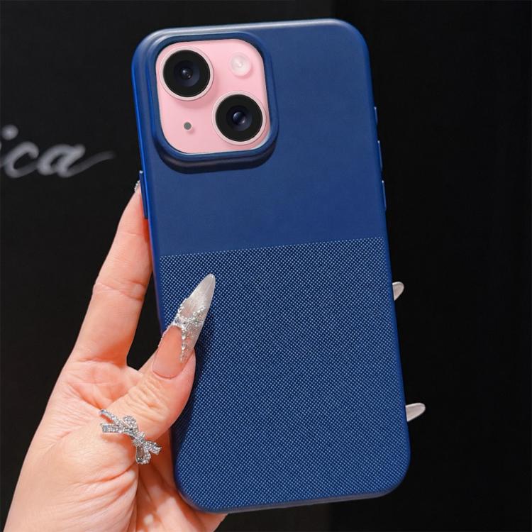 Custodia per telefono in TPU con texture a pois imitazione, For iPhone 15 Pro Max, For iPhone 15 Pro, For iPhone 15 Plus, For iPhone 15