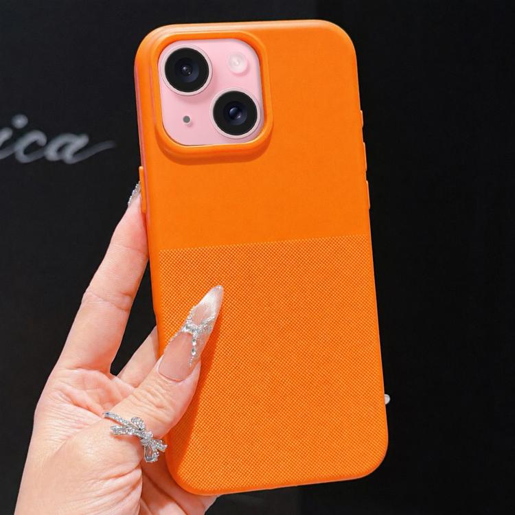 Custodia per telefono in TPU con texture a pois imitazione, For iPhone 15 Pro Max, For iPhone 15 Pro, For iPhone 15 Plus, For iPhone 15