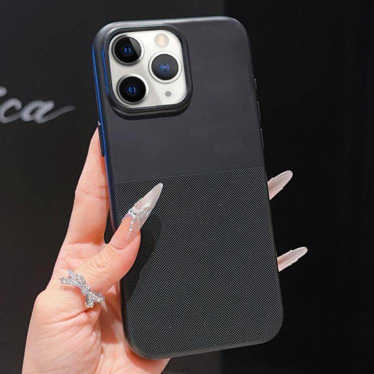 Custodia per telefono in TPU con texture a pois imitazione, For iPhone 12 Pro Max, For iPhone 12 Pro, For iPhone 11 Pro Max, For iPhone 11