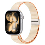 Cinturino nylon sottile con doppia chiusura magnetica per Apple W