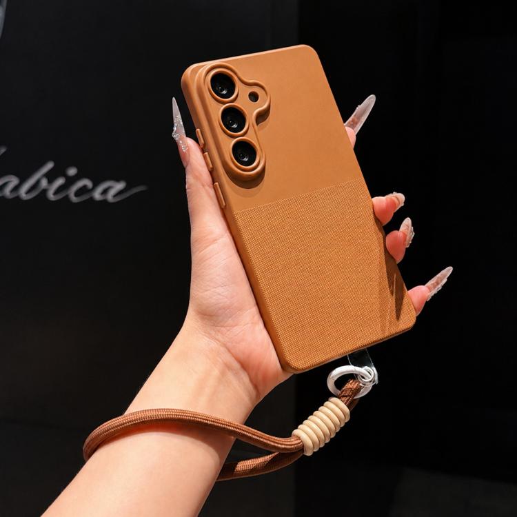 Custodia per telefono in TPU con texture a pois imitazione e cinturino., For Galaxy A16 4G / 5G, For Galaxy S25 5G, For Galaxy S25+ 5G, For Galaxy S25 Ultra 5G