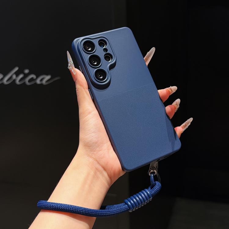 Custodia per telefono in TPU con texture a pois imitazione e cinturino., For Galaxy S23 FE 5G, For Galaxy A14 4G / 5G, For Galaxy S23 Ultra 5G, For Galaxy S23 5G