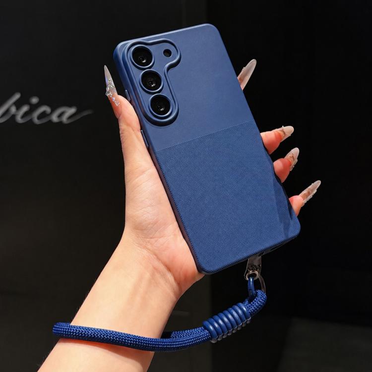 Custodia per telefono in TPU con texture a pois imitazione e cinturino., For Galaxy S23 FE 5G, For Galaxy A14 4G / 5G, For Galaxy S23 Ultra 5G, For Galaxy S23 5G
