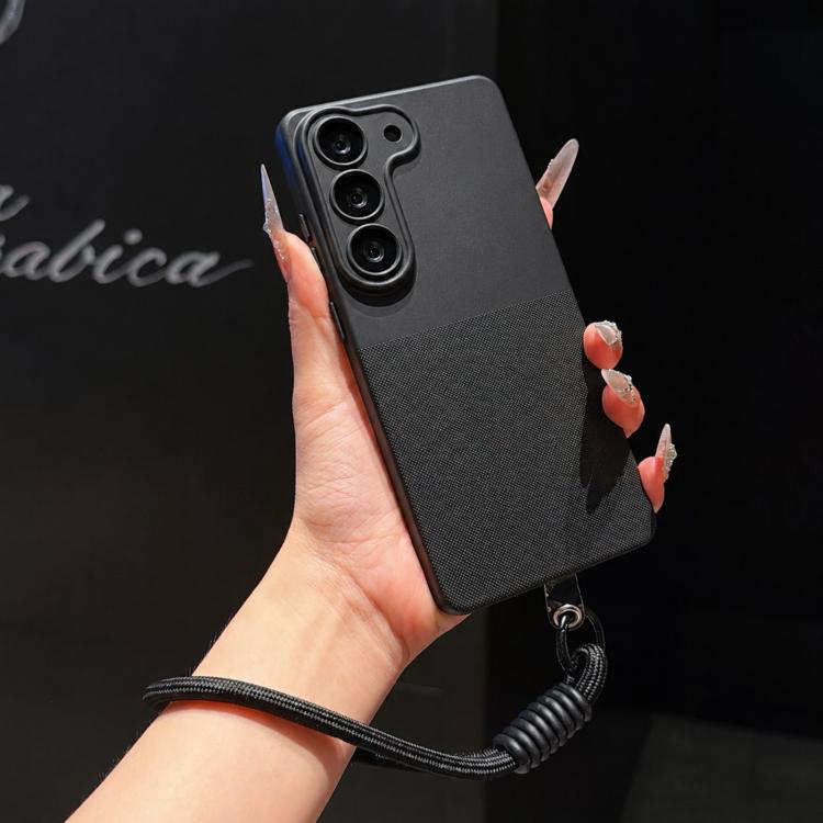 Custodia per telefono in TPU con texture a pois imitazione e cinturino., For Galaxy S23 FE 5G, For Galaxy A14 4G / 5G, For Galaxy S23 Ultra 5G, For Galaxy S23 5G