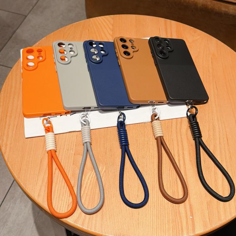 Custodia per telefono in TPU con texture a pois imitazione e cinturino., For Galaxy S24 FE 5G, For Galaxy S24 Ultra 5G, For Galaxy S24+ 5G, For Galaxy S24 5G