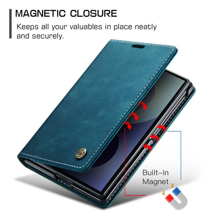 Custodia per telefono multifunzionale in pelle con apertura orizzontale CaseMe 013, For Galaxy Z Fold8 5G, For Galaxy Z Fold8 Ultra 5G