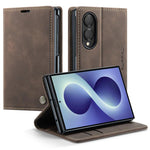 Custodia per telefono multifunzionale in pelle con apertura orizzontale CaseMe 013, For Galaxy Z Fold8 5G, For Galaxy Z Fold8 Ultra 5G