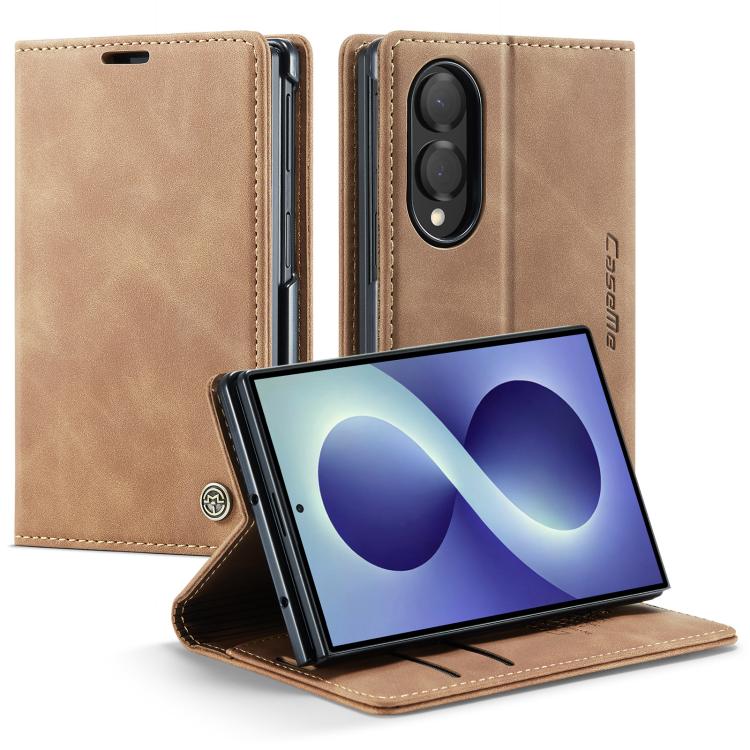 Custodia per telefono multifunzionale in pelle con apertura orizzontale CaseMe 013, For Galaxy Z Fold8 5G, For Galaxy Z Fold8 Ultra 5G