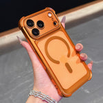 Custodia magnetica in acrilico opaco per iPhone 17 Pro Max