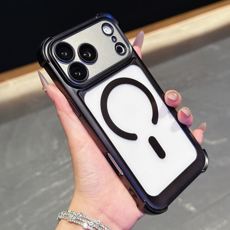 Custodia magnetica in acrilico opaco per iPhone 17 Pro Max