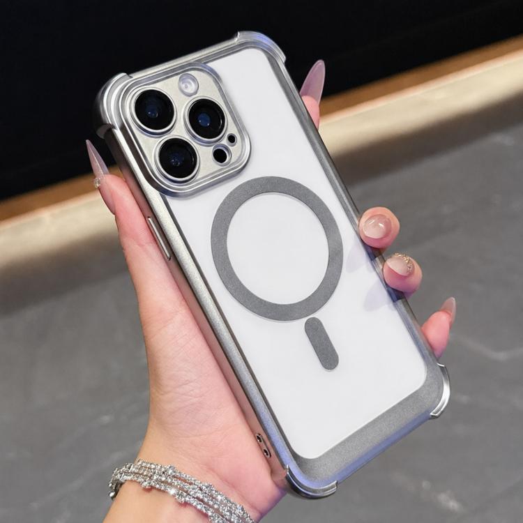 Custodia magnetica per telefono in acrilico opaco galvanizzato, For iPhone 14 Plus, For iPhone 14, For iPhone 14 Pro