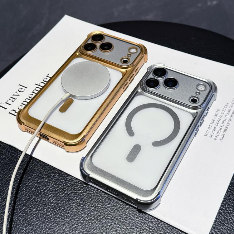 Custodia magnetica per telefono in acrilico opaco galvanizzato, For iPhone 14 Plus, For iPhone 14, For iPhone 14 Pro