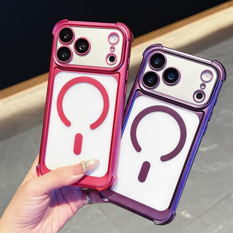 Custodia magnetica per telefono in acrilico opaco galvanizzato, For iPhone 14 Plus, For iPhone 14, For iPhone 14 Pro