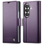 Custodia per telefono in pelle CaseMe 023 con fibbia a farfalla, texture litchi, protezione RFID e antifurto., For Galaxy Z Fold8 5G, For Galaxy Z Fold8 Ultra 5G