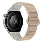 Cinturino per orologio magnetico in silicone a forma di I con pulsante a pressione, 20mm