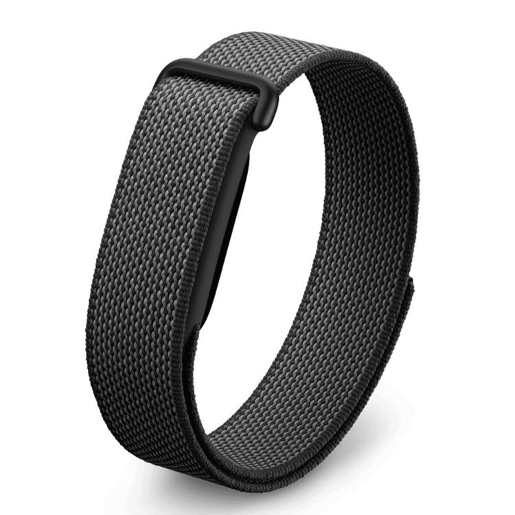 Connettore in metallo, anello in nylon, chiusura a strappo, cinturino per orologio, For Google Fitbit Air