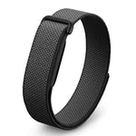 Connettore in metallo, anello in nylon, chiusura a strappo, cinturino per orologio, For Google Fitbit Air