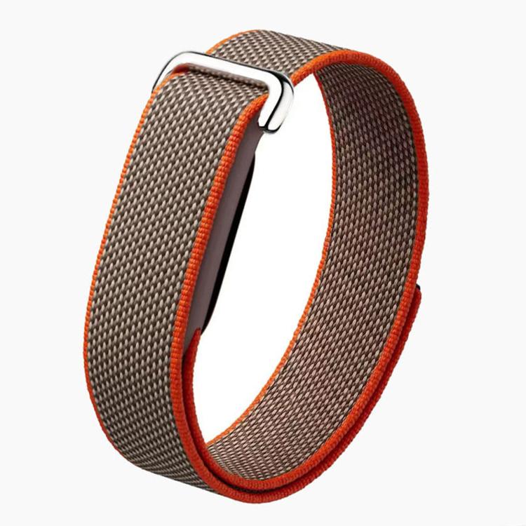 Connettore in metallo, anello in nylon, chiusura a strappo, cinturino per orologio, For Google Fitbit Air