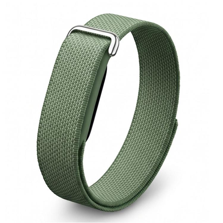 Connettore in metallo, anello in nylon, chiusura a strappo, cinturino per orologio, For Google Fitbit Air