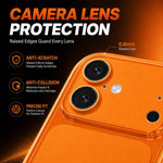 Custodia per telefono MOFI Minimal Series in TPU semitrasparente satinato con pellicola protettiva per obiettivo., For iPhone 17, For iPhone 16 Pro Max, For iPhone 15 Pro Max, For iPhone 15 Pro