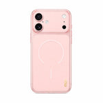 Custodia per telefono MOFI Minimal Series in TPU semitrasparente satinato con pellicola protettiva per obiettivo., For iPhone 17, For iPhone 16 Pro Max, For iPhone 15 Pro Max, For iPhone 15 Pro