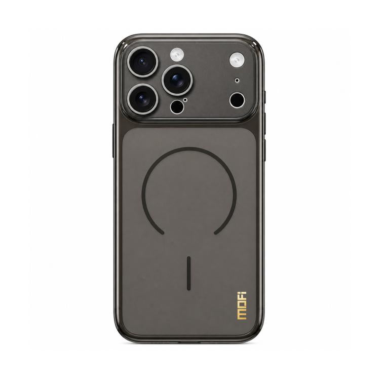 Custodia per telefono MOFI Minimal Series in TPU semitrasparente satinato con pellicola protettiva per obiettivo., For iPhone 17, For iPhone 16 Pro Max, For iPhone 15 Pro Max, For iPhone 15 Pro