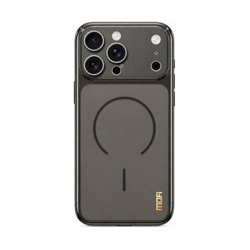 Custodia per telefono MOFI Minimal Series in TPU semitrasparente satinato con pellicola protettiva per obiettivo., For iPhone 15 Pro
