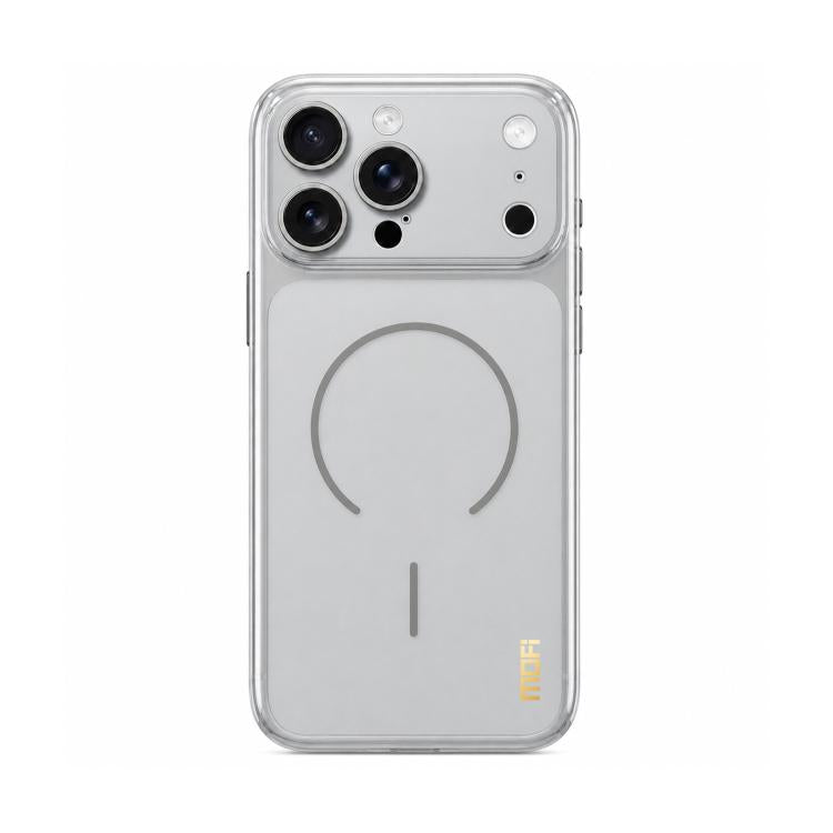 Custodia per telefono MOFI Minimal Series in TPU semitrasparente satinato con pellicola protettiva per obiettivo., For iPhone 17, For iPhone 16 Pro Max, For iPhone 15 Pro Max, For iPhone 15 Pro
