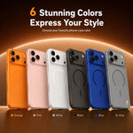 Custodia per telefono MOFI Minimal Series in TPU semitrasparente satinato con pellicola protettiva per obiettivo., For iPhone 17 Pro, For iPhone 17, For iPhone 16 Pro Max, For iPhone 15 Pro Max