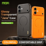 Custodia TPU semitrasparente MOFI Minimal Series per iPhone 17