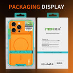 Custodia per telefono MOFI Minimal Series in TPU semitrasparente satinato con pellicola protettiva per obiettivo., For iPhone 17, For iPhone 16 Pro Max, For iPhone 15 Pro Max, For iPhone 15 Pro