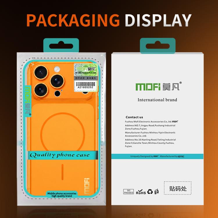 Custodia per telefono MOFI Minimal Series in TPU semitrasparente satinato con pellicola protettiva per obiettivo., For iPhone 17, For iPhone 16 Pro Max, For iPhone 15 Pro Max, For iPhone 15 Pro