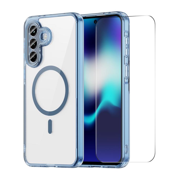 Custodia per telefono ENKAY Hat-Prince magnetica opaca traslucida con pellicola ad arco grande, For Galaxy A57 5G, For Galaxy A37 5G, For Galaxy A36 / A56 5G, For Galaxy A16 4G / 5G