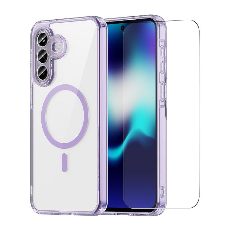 Custodia per telefono ENKAY Hat-Prince magnetica opaca traslucida con pellicola ad arco grande, For Galaxy A57 5G, For Galaxy A37 5G, For Galaxy A36 / A56 5G, For Galaxy A16 4G / 5G