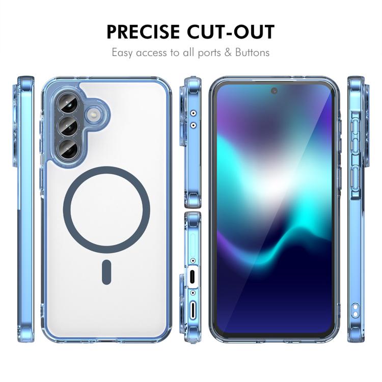 Custodia per telefono ENKAY Hat-Prince magnetica opaca traslucida con pellicola ad arco grande, For Galaxy A57 5G, For Galaxy A37 5G, For Galaxy A36 / A56 5G, For Galaxy A16 4G / 5G