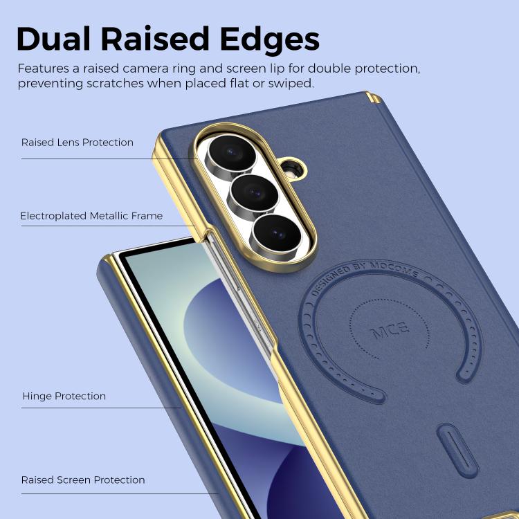 Custodia per telefono magnetica Yao Shield con doppia cerniera, For Galaxy Z Fold8 Ultra 5G