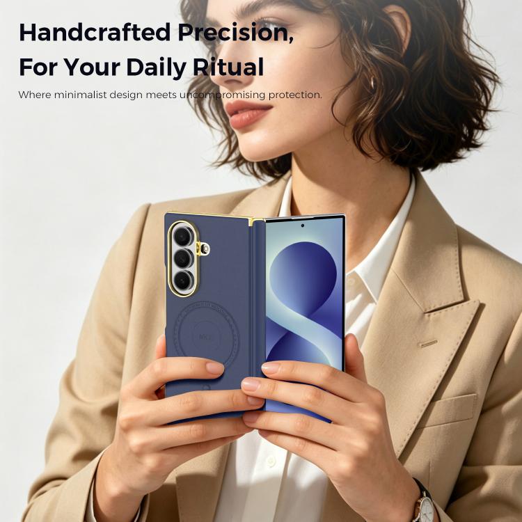 Custodia per telefono magnetica Yao Shield con doppia cerniera, For Galaxy Z Fold8 Ultra 5G