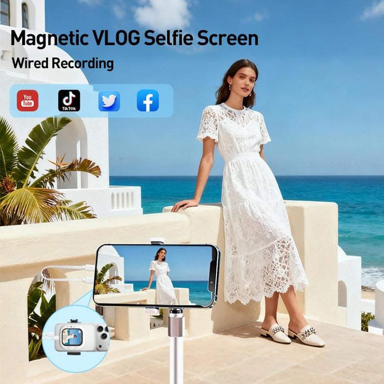 Schermo magnetico per selfie, monitor per fotocamera posteriore