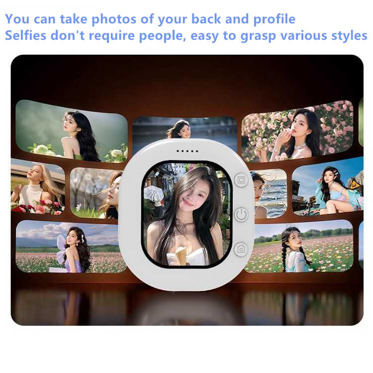 Schermo magnetico per selfie, monitor per fotocamera posteriore