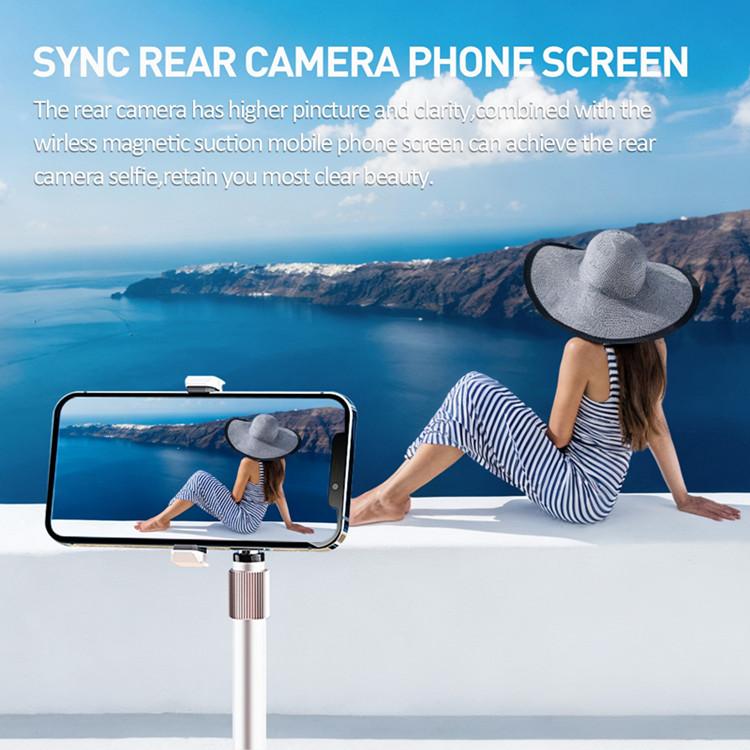 Schermo magnetico per selfie, monitor per fotocamera posteriore