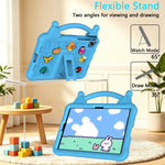 Custodia per tablet Animal Paradise in EVA con supporto, For Galaxy Tab S6 Lite / S5e