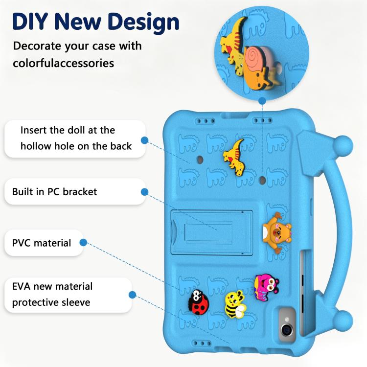 Custodia per tablet Animal Paradise in EVA con supporto, For Galaxy Tab S6 Lite / S5e