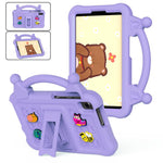 Custodia per tablet Animal Paradise in EVA con supporto, For Galaxy Tab A8 10.5 X200, For Galaxy Tab A11+ / A9+, For Galaxy Tab A11 / A9, For Galaxy Tab S11 / S10 / S8 / S7