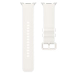 For Galaxy Watch 9 / 8 / 8 Classic Translucent Jelly Colorful Clasp Silicone Watch Band, S, L