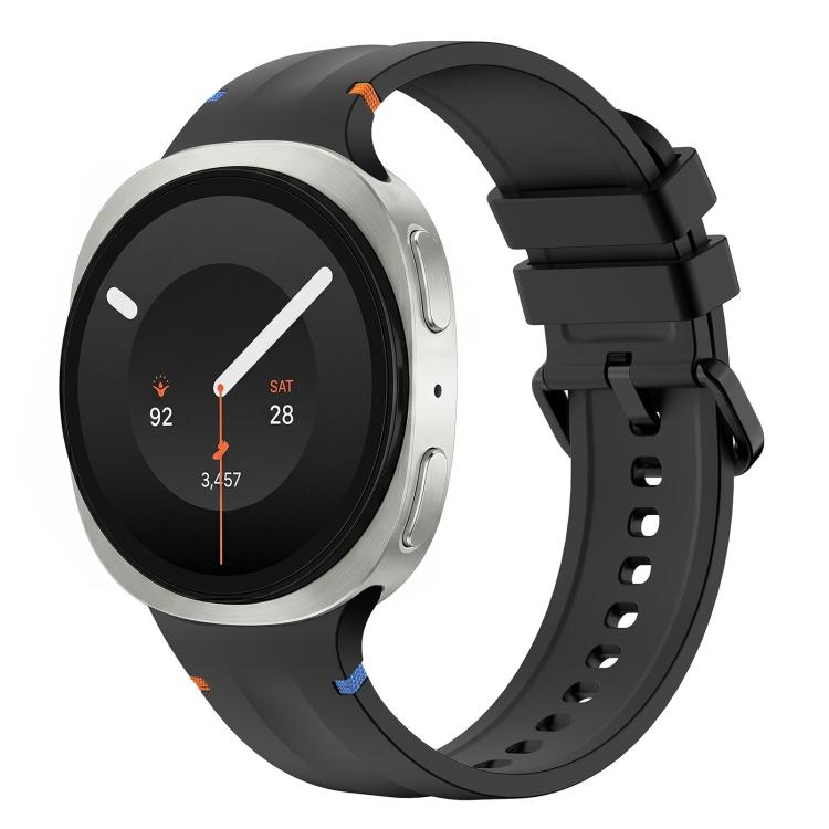 Cinturino silicone con chiusura cucita per Galaxy Watch 9 8 Class