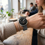 Stitched Color Clasp Solid Color Silicone Watch Band, For Galaxy Watch 9 / 8 / 8 Classic