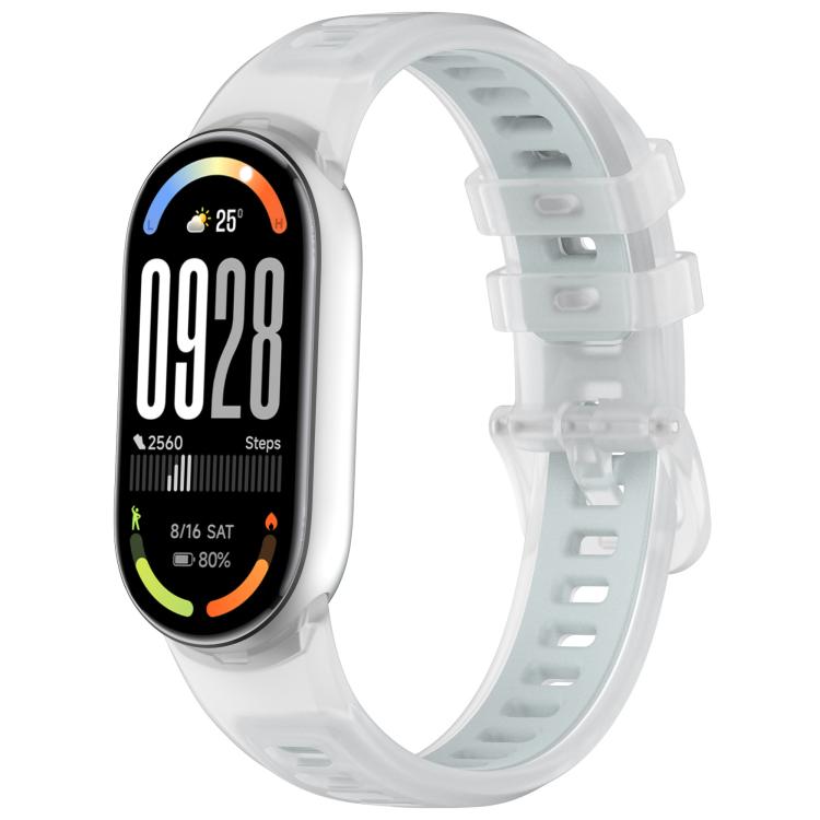 Cinturino silicone traslucido per Xiaomi Smart Band