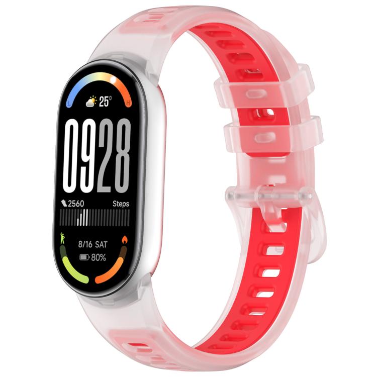 Cinturino silicone traslucido per Xiaomi Smart Band