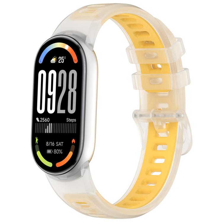 Cinturino silicone traslucido per Xiaomi Smart Band