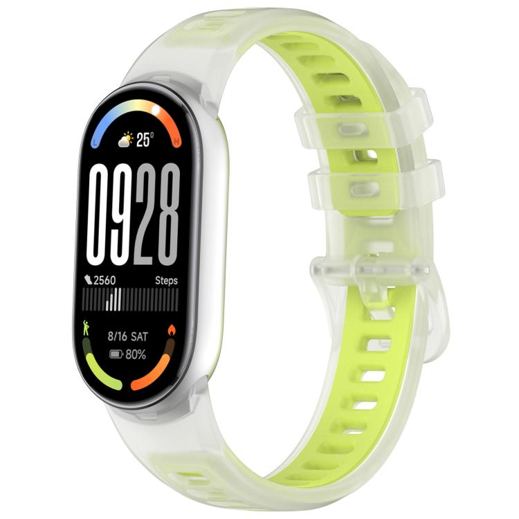 Cinturino silicone traslucido per Xiaomi Smart Band